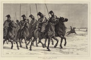 Cosacos en marcha de John Evan Hodgson