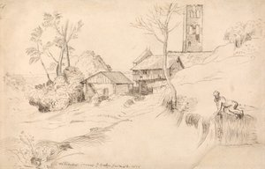 Paisaje italiano (según Tiziano) de John Evelyn