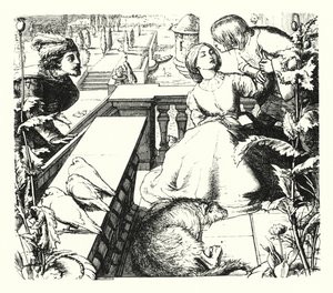 El Sueño Diurno de John Everett (after) Millais
