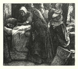 El Señor de Burleigh de John Everett (after) Millais