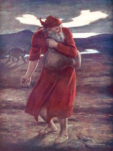 El sembrador de cizaña de John Everett (after) Millais