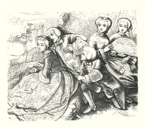 El roble parlante de John Everett (after) Millais