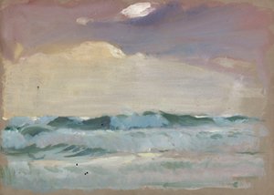 Mar gris a la luz de la luna, Port Leven de John Everett