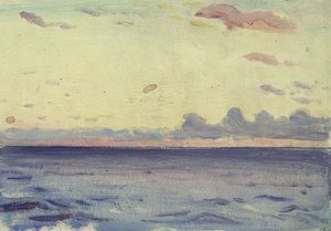 Paisaje marino del "castellano de John Everett