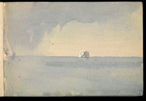 Paisaje marino, cuaderno de bocetos
