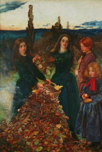 Hojas de otoño de John Everett Millais