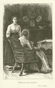 Ilustración para Phineas Finn de Anthony Trollope de John Everett Millais