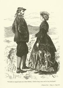Ilustración para Phineas Finn de Anthony Trollope de John Everett Millais