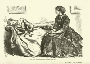 Ilustración para Phineas Finn de Anthony Trollope de John Everett Millais
