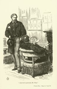 Ilustración para Phineas Finn de Anthony Trollope de John Everett Millais