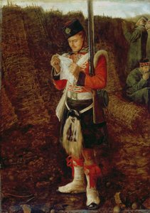 Noticias de casa, 1856-57 de John Everett Millais