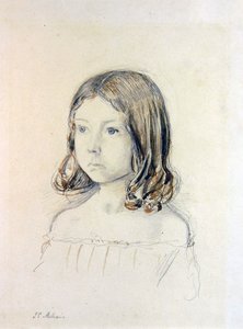 Retrato de Mary Gertrude Holmes de John Everett Millais
