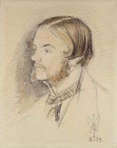 Retrato de William Holman Hunt, 1854 de John Everett Millais