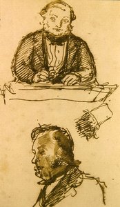 El subastador de John Everett Millais