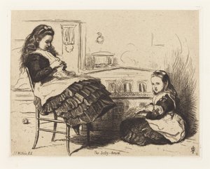 La casa de muñecas de John Everett Millais