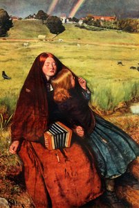 La Niña Ciega, 1856 de John Everett Millais
