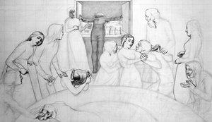 La víspera del diluvio, c.1850