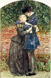 El Hugonote, 1852 de John Everett Millais