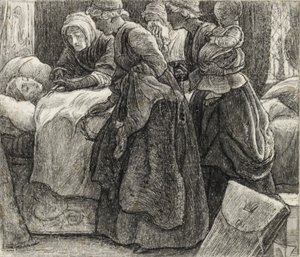 El Señor de Burleigh, c.1857 de John Everett Millais