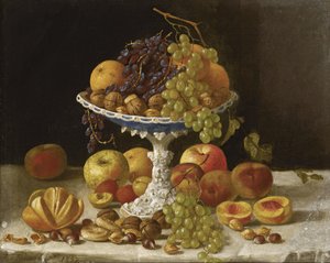 Bodegón con compota blanca de John F. Francis