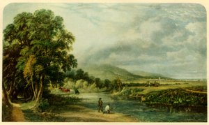 Pesca de salmón, 1844, 1946 de John F Tennant
