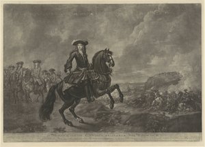 Retrato ecuestre de Guillermo III, Príncipe de Orange de John Faber (II)