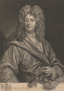 Charles Montagu, I Conde de Halifax de John Faber the younger