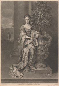 Su Gracia la Duquesa de St. Albans de John Faber the younger