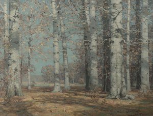 Hayedos de otoño de John Fabian Carlson