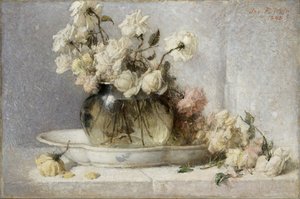 Rosas, 1898 de John Ferguson Weir