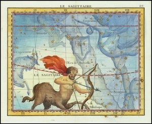 1776 - John Flamsteed - La Sagittaire (Sagitario)