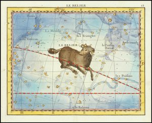 1776 - John Flamsteed - Le Belier (Aries) de John Flamsteed