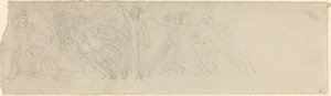 Escena de Batalla Antigua (?) de John Flaxman
