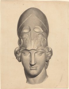 Cabeza antigua con casco de John Flaxman