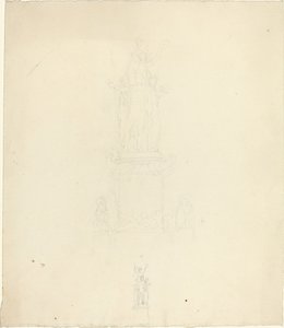 Diseño para monumento o metalistería de John Flaxman