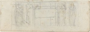 Diseño para un monumento de John Flaxman