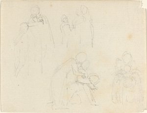 Cuatro grupos de figuras de John Flaxman