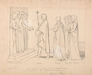 Ilustración de El progreso del peregrino de John Flaxman
