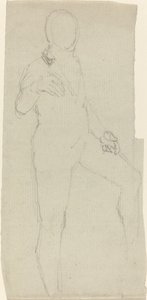 Figura masculina con vestimenta contemporánea de John Flaxman
