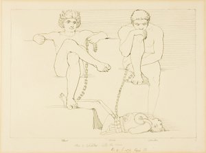 Othus y Ephialtes mantienen cautivo a Ares