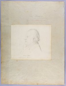 Retrato de William Blake, c.1804 de John Flaxman