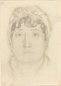 Retrato de una mujer de John Flaxman