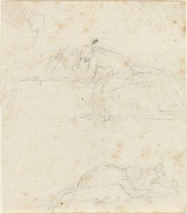 Hoja de estudios de John Flaxman