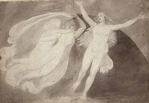 La Ascensión de un Alma de John Flaxman