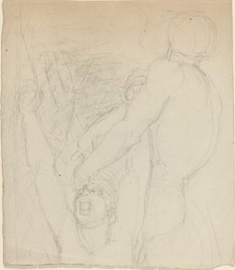 Dos Figuras Luchando de John Flaxman