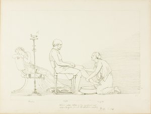 Ulises, Penélope y Euríclea