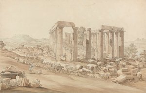 Templo de Apolo Epicurio en Bassai, Phigalea de John Foster