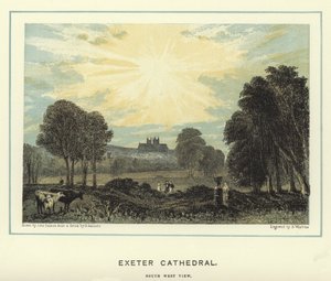 Catedral de Exeter, vista suroeste