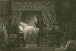 Judith Malmayus meditando el Asesinato de Amabel