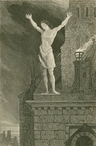 Solomon Eagle denunciando la Ciudad